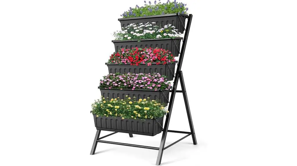 space saving garden bed solution