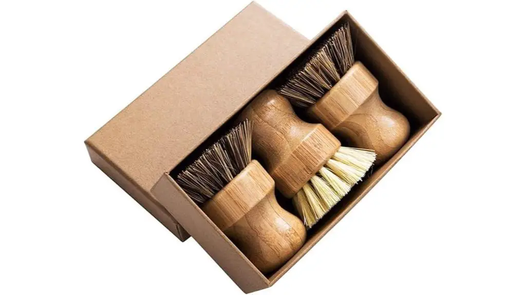 bamboo round mini brush