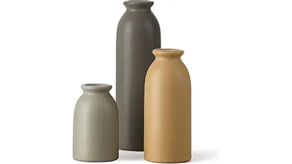 cwlwgo matte ceramic vase