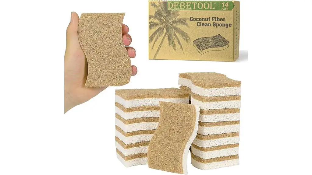 eco friendly dishwashing sponge