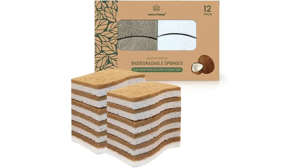 eco friendly dishwashing sponge set