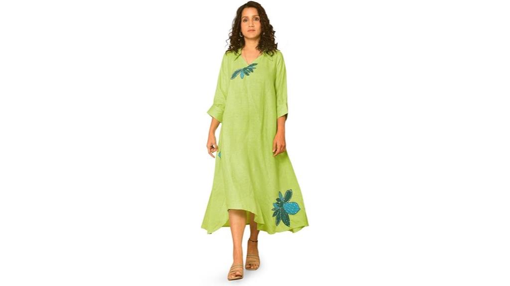 eco friendly hemp tencel dress