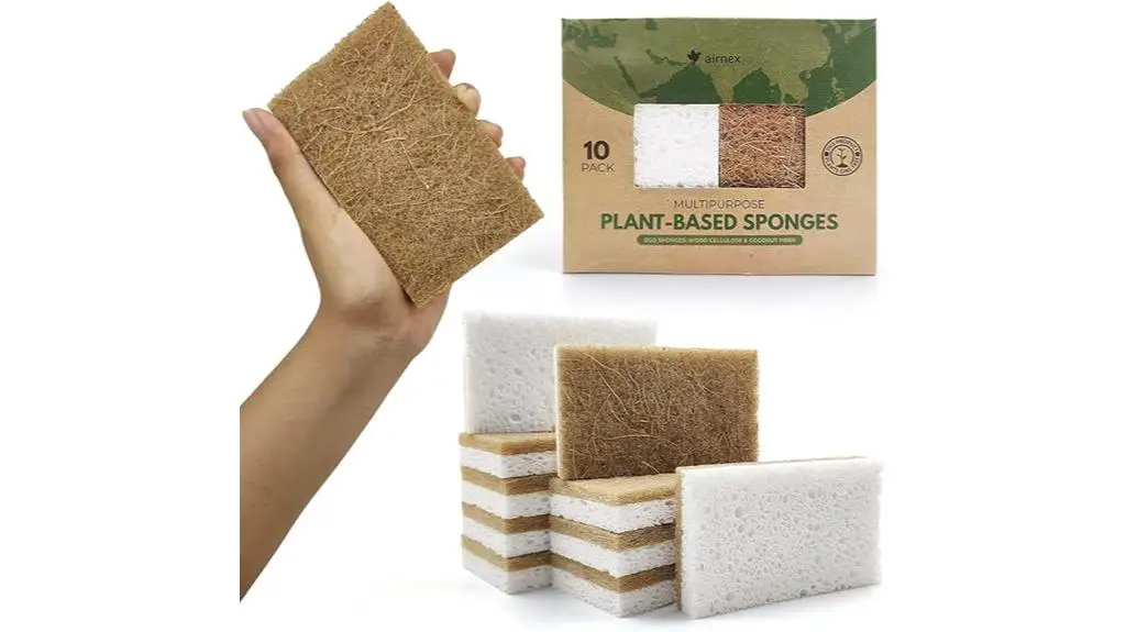 eco friendly kitchen sponge pack