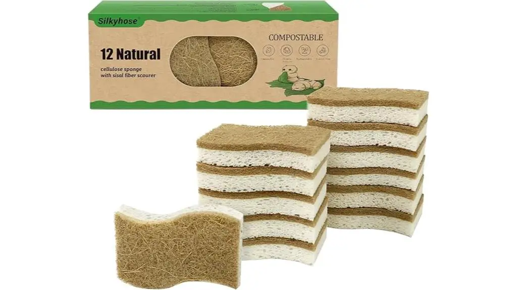 eco friendly natural kitchen sponge