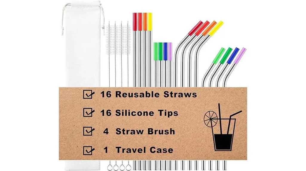 eco friendly straw set