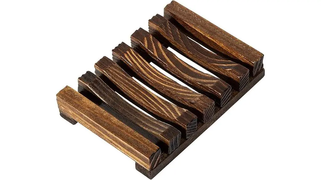 eco friendly wooden soap dish