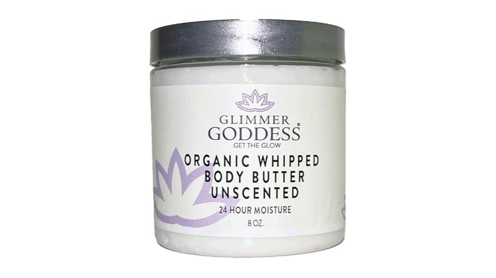 unscented organic body butter