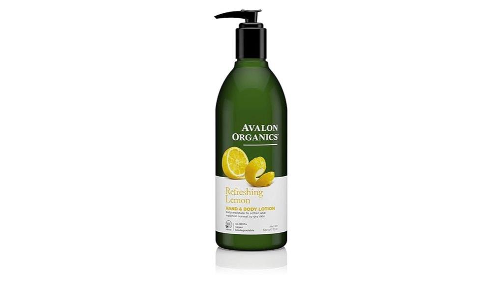 refreshing lemon body lotion