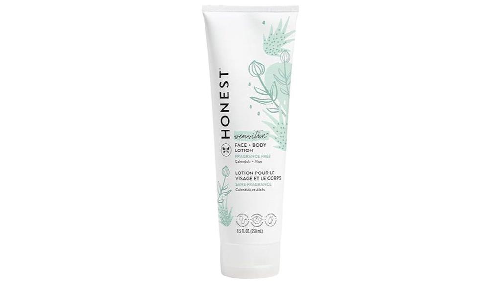 fragrance free hydrating lotion