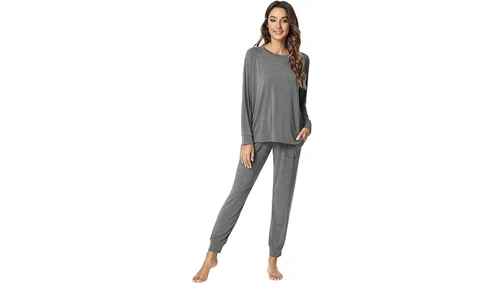 women s bamboo pajamas set