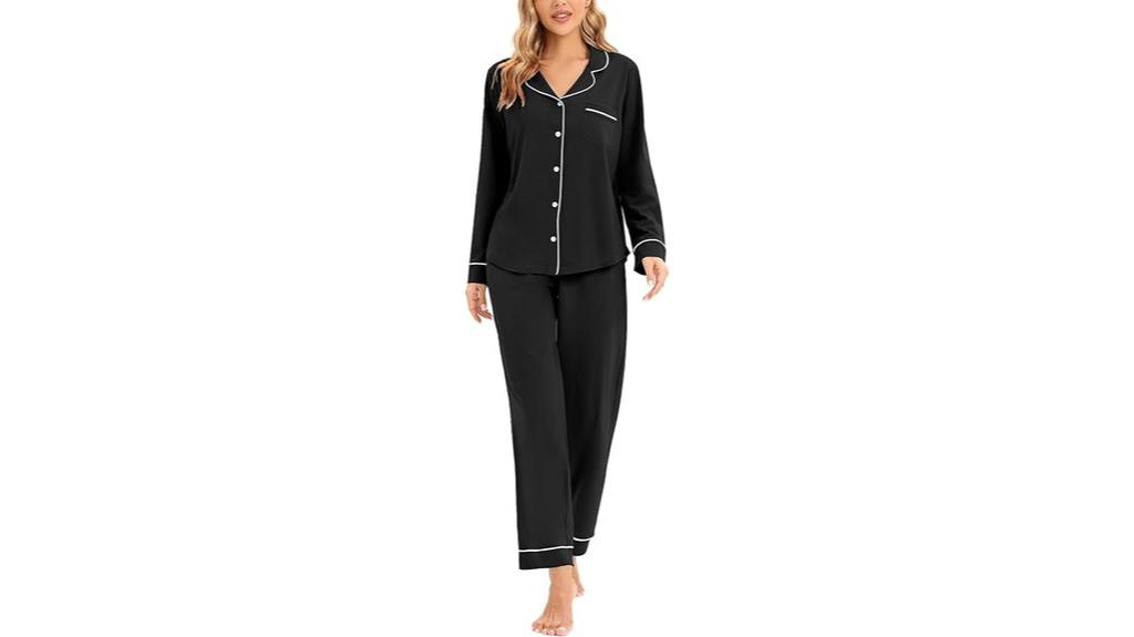 women s cotton pajama set