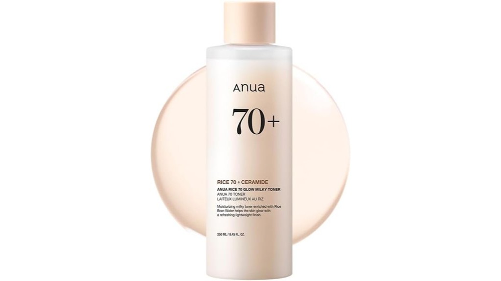 glow milky toner 250ml