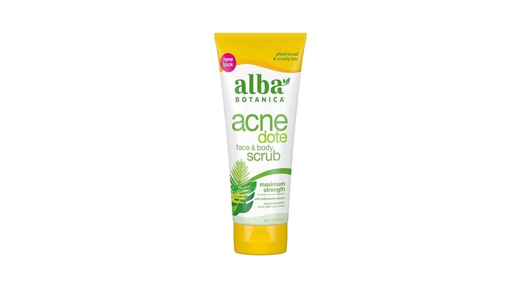maximum strength acne scrub