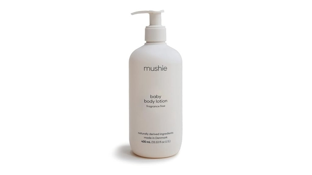 mushie organic baby lotion