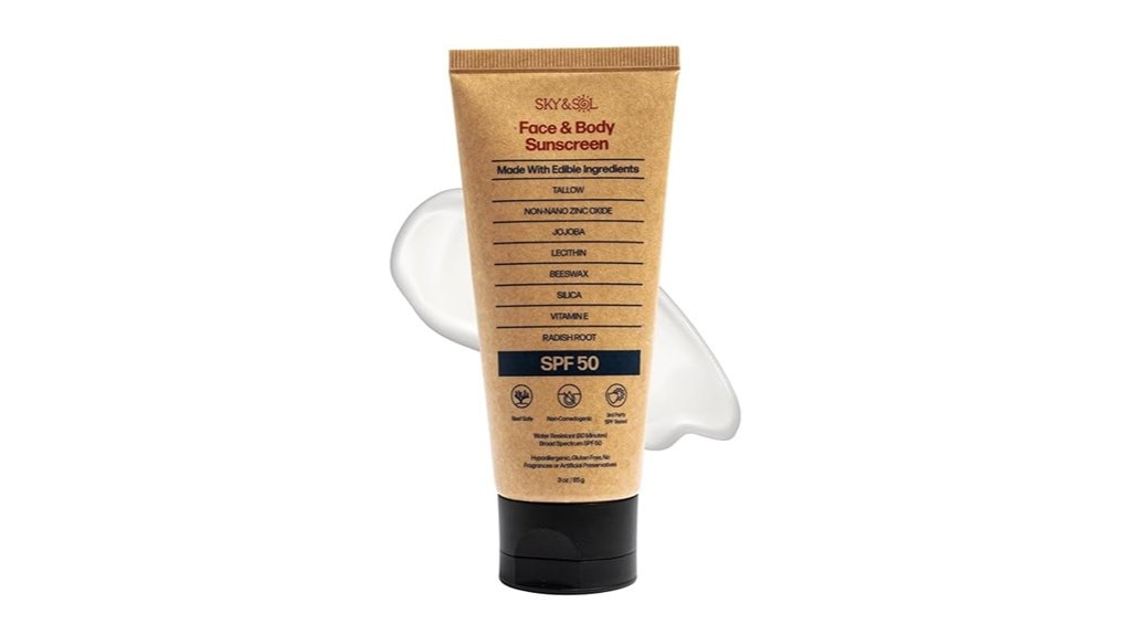 non toxic mineral sunscreen spf