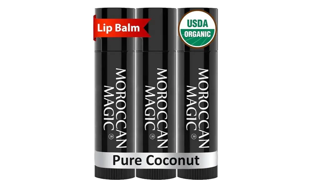 organic coconut lip balm