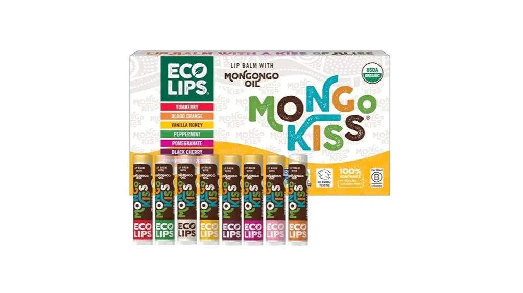 organic lip balm set