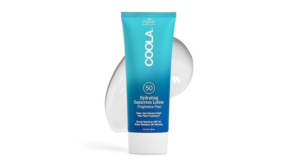 organic spf 50 sunscreen