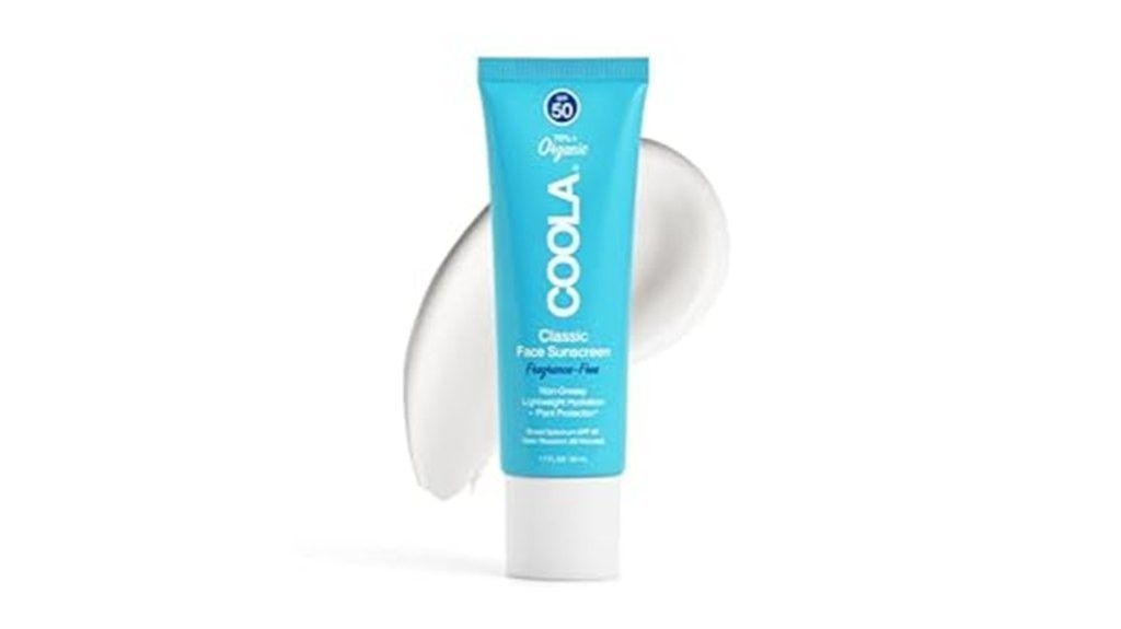 organic spf 50 sunscreen