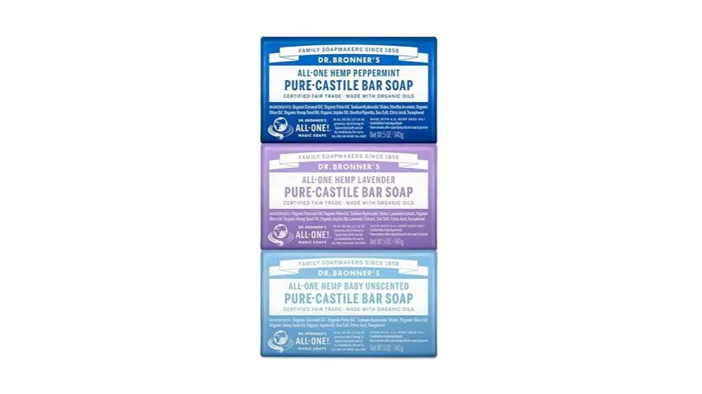 pure castile soap variety pack