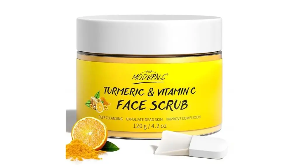 vitamin c turmeric scrub