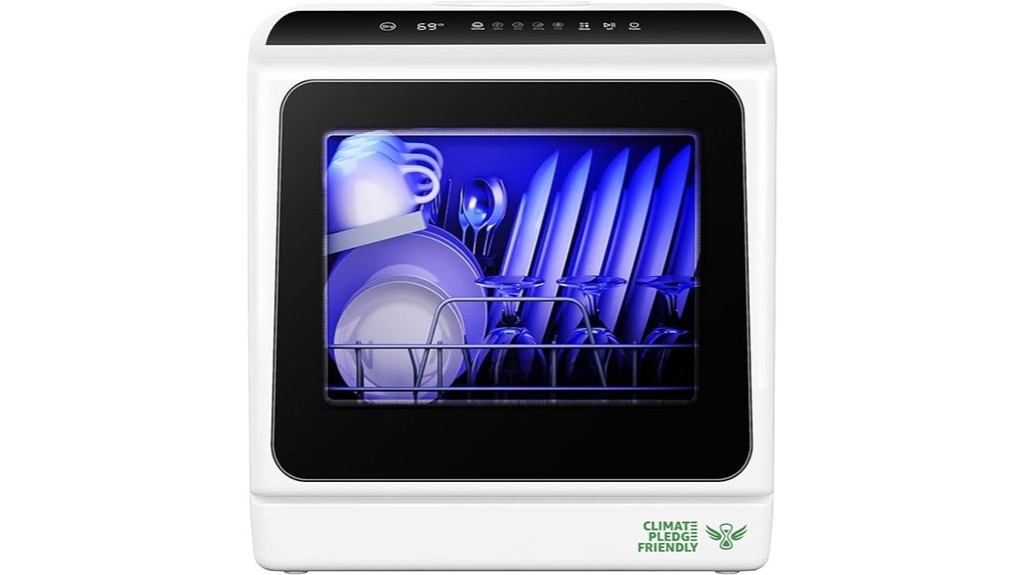 compact countertop dishwasher solution