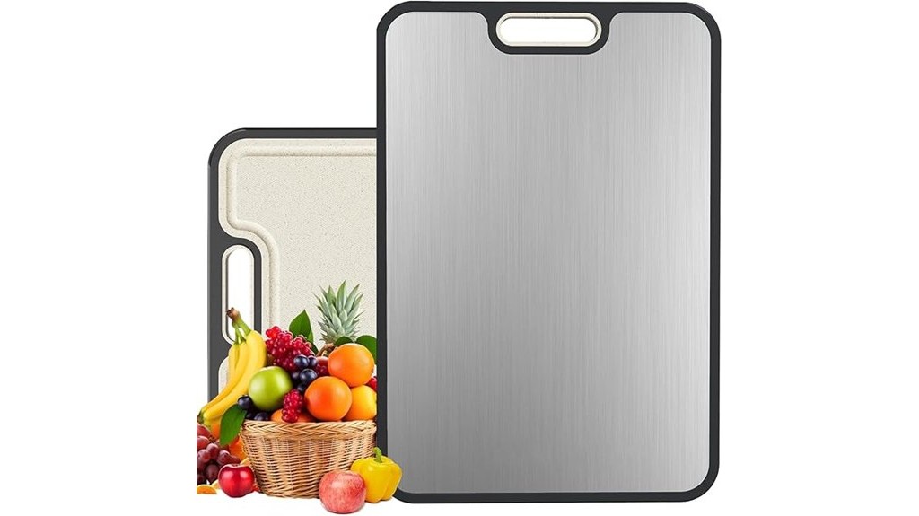 double sided cutting board
