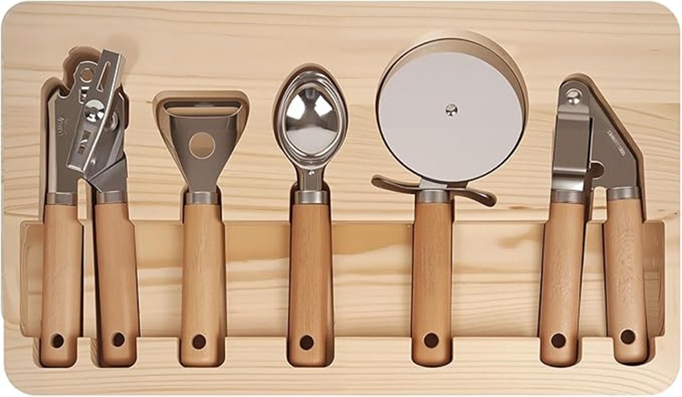 kitchen gadget organizer set