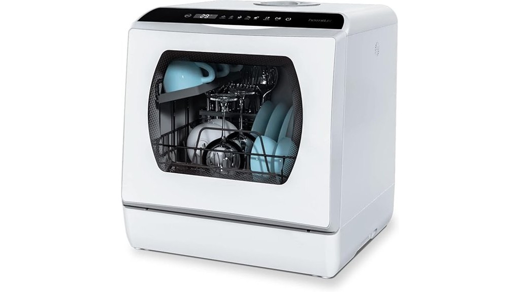 portable dishwasher with programs