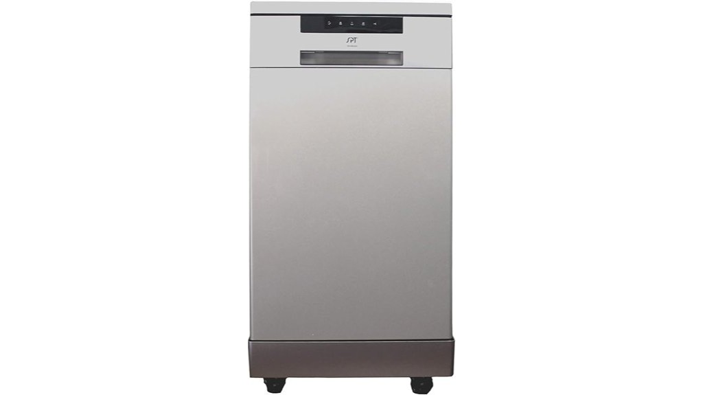portable stainless steel dishwasher